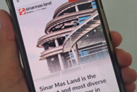 The official website of Sinar Mas Land is www.sinarmasland.com. (Dok. Indo24hours.com/Banny Rachman)