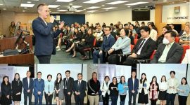 Dr Cheung, Founder and Chairman of Metis Global Group, attended the graduation ceremony to present certificates and congratulate the participants.