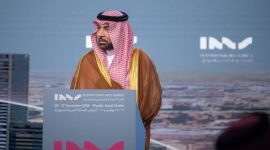 His Excellency Fahd bin Abdulmohsen Al-Rasheed, Chairman of the Saudi Conventions and Exhibitions General Authority (SCEGA), pictured during the opening day of IMS25