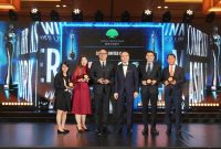 CUB has been recognized by HR Asia as one of the “Best Companies to Work for in Asia” for three consecutive years. In 2025, CUB Singapore Branch reached a significant milestone by winning five honors. Chief Executive Winfield Wong (third from left) and Senior Vice President Quek Li Ling (second from left) accepted the awards on behalf of the branch, reaffirming CUB’s commitment to excellence in HR strategy and workplace culture.