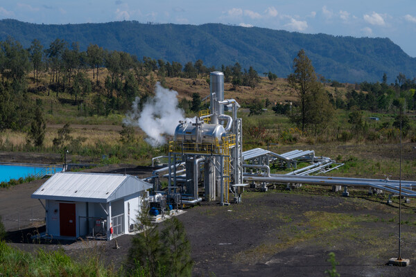 The Ijen geothermal power plant, a renewable energy project that showcases PT SMI's commitment to supporting inclusive and impactful sustainable development.