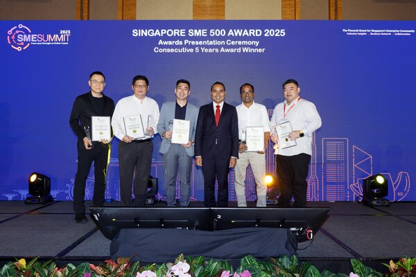 Singapore SME 500 Award 2025 - Consecutive Years Winners