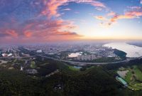 A view of Jiangyin City