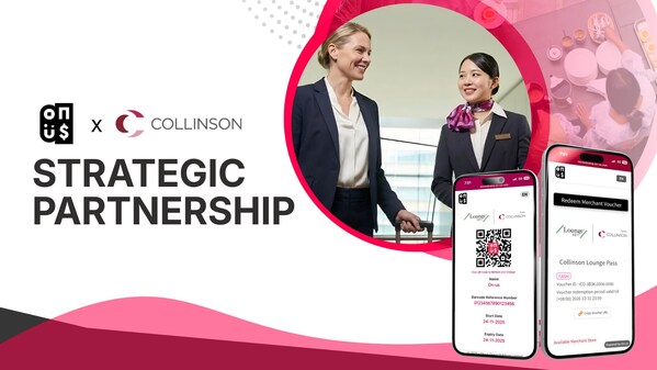 On-us x Collinson International Strategic Partnership Announcement