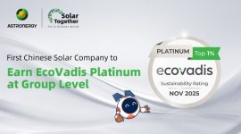 EcoVadis Platinum at Group Level_Astronergy