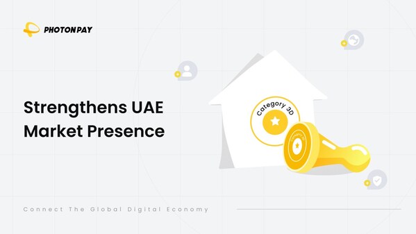 PhotonPay has been granted a Category 3D License by the Dubai Financial Services Authority (DFSA).